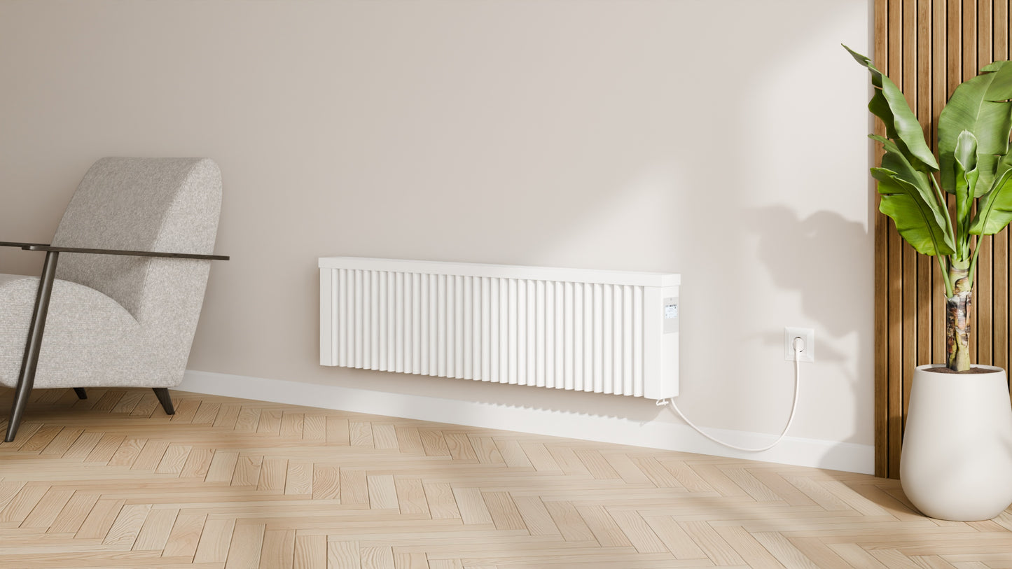AeroFlow® Elektroheizung SLIM 1600 mit FlexiSmart-Steuerung