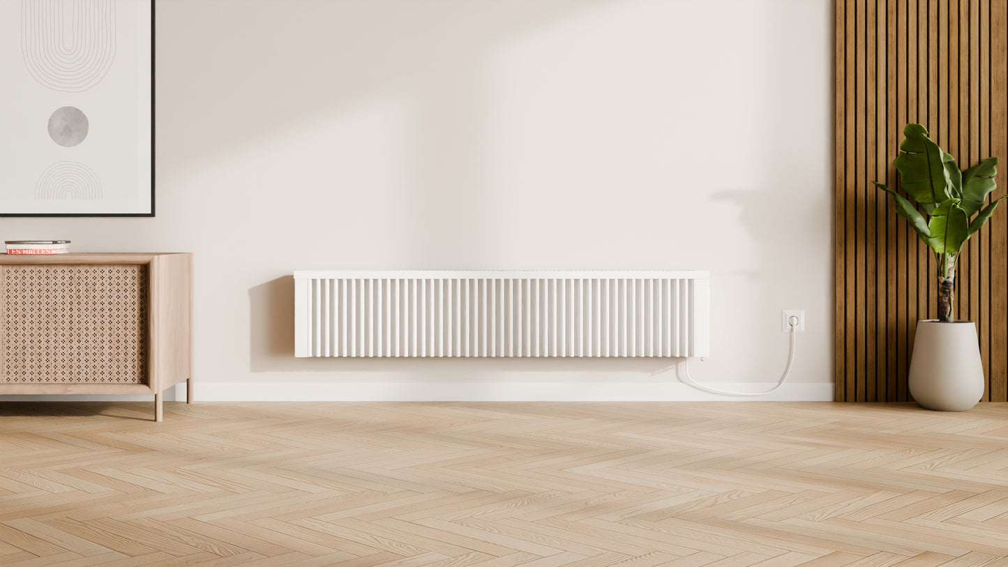 AeroFlow® Elektroheizung SLIM 2000 mit FlexiSmart-Steuerung