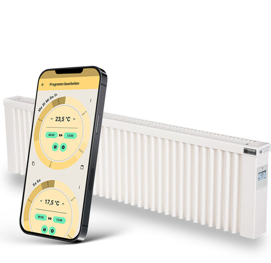 AeroFlow® Elektroheizung SLIM 1600 mit FlexiSmart-Steuerung